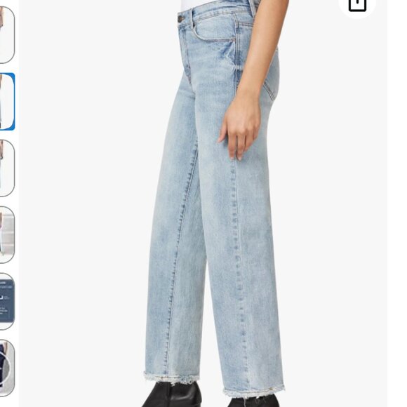 kensie Jeans for Women The Aubrey Retro Luxe High-Rise Relaxed Straight 12/31 - Picture 12 of 14